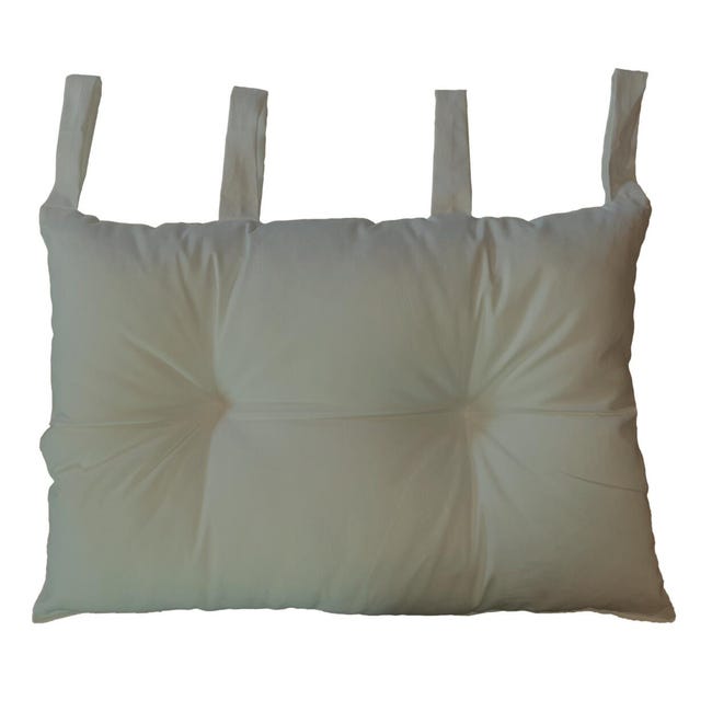 Leroymerlin Cuscino testata letto Panama nocciola chiaro 45 x 70 cm