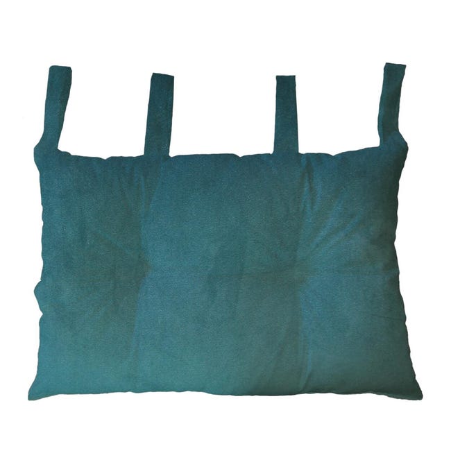 Leroymerlin Cuscino testata letto Viki petrolio 45 x 70 cm Fino al 55% di sconto