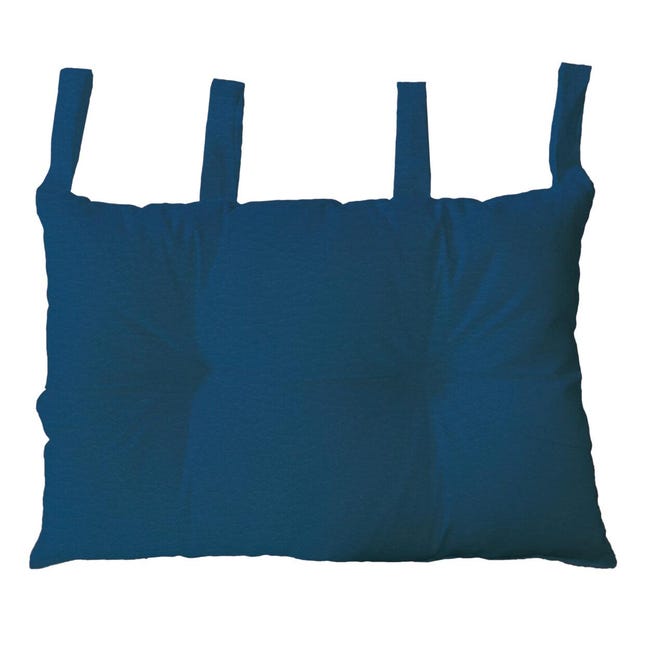 Leroymerlin Cuscino testata letto Ecopelle blu chiaro 45 x 70 cm