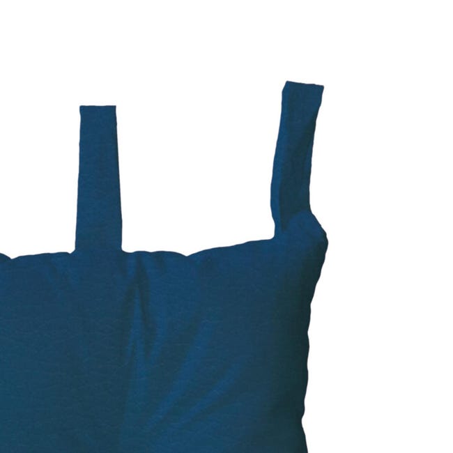 Leroymerlin Cuscino testata letto Ecopelle blu chiaro 45 x 70 cm Trasporto libero internazionale
