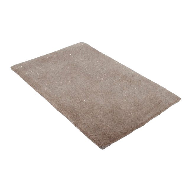 Leroymerlin Tappeto Twinkle natale antiscivolo beige L 170 x L 120 cm Limitato a 3 giorni