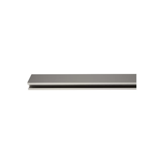 Leroymerlin Kit per binario tenda per onda semplice futura senza corda nickel in alluminio 160 cm In vendita