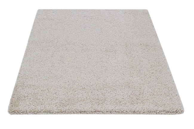 Leroymerlin Tappeto Shaggy Boston Ivory beige L 110 x L 60 cm Sconti questo mese