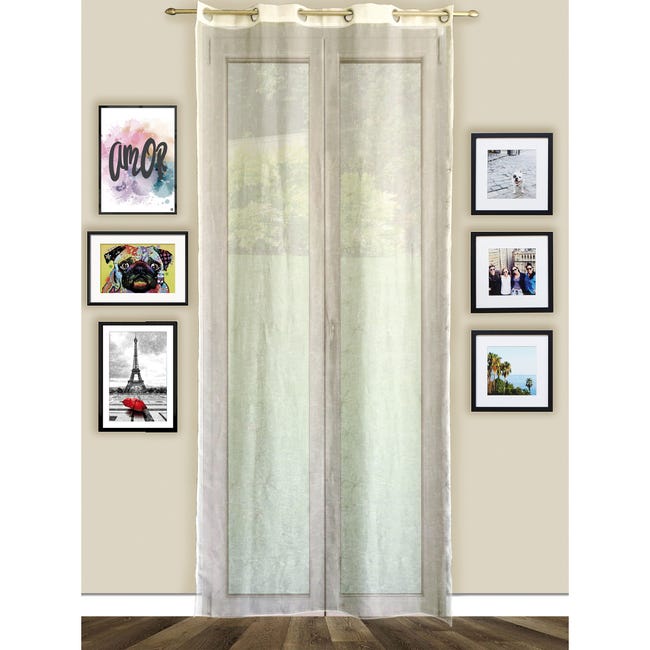 Leroymerlin Tenda Caterina bianco occhiello 140x290 cm