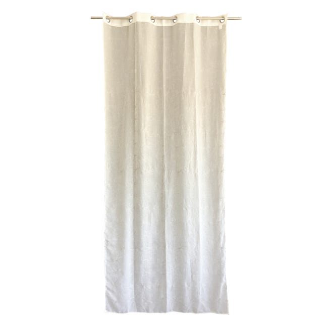 Leroymerlin Tenda Caterina bianco occhiello 140x290 cm Qualità