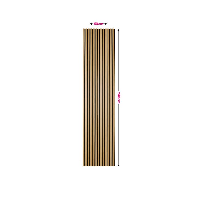 Leroymerlin Pannello decorativo fonoassorbente Superior FIBROTECH Rovere grigio L 244 x L 60 cm Sp 22 mm Prezzo Ridotto
