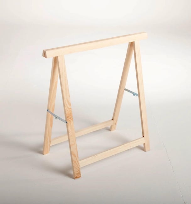 Leroymerlin Cavalletto pino Standard L 73.5 x P 73.5 x H 74 cm legno naturale Online