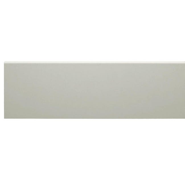 Leroymerlin Battiscopa Classic in mdf bianco Sp 10 mm x H 6.5 x L 220 cm 10 pezzi / 22 m In Vendita