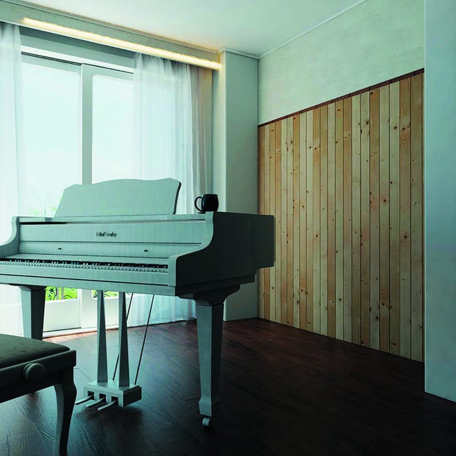 Leroymerlin Listone legno grezzo abete H 12 x L 200 cm Sp 10 mm