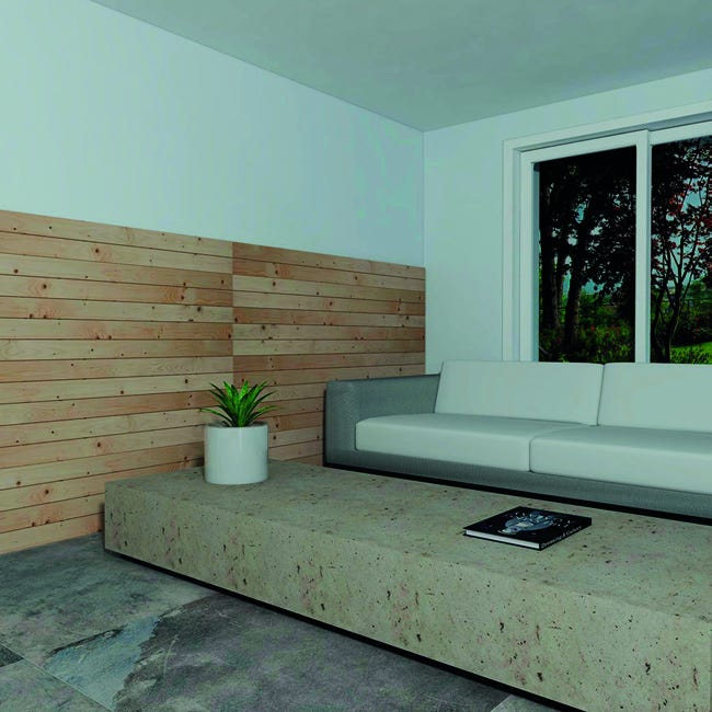 Leroymerlin Listone legno grezzo abete H 12 x L 200 cm Sp 10 mm Saldi