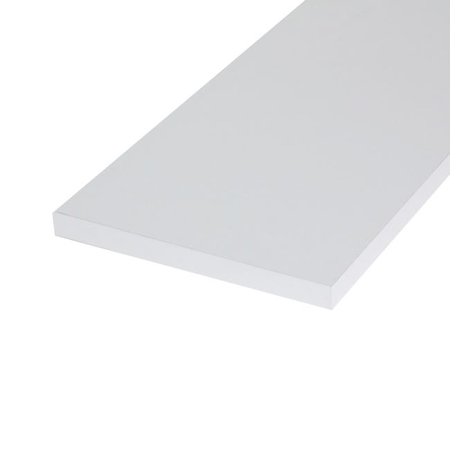 Leroymerlin Ripiano per mobile in truciolare rivestito melaminico ARTENS L 100 x P 60 Sp 18 mm bianco