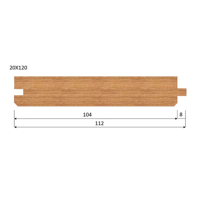 Leroymerlin Listone legno grezzo abete H 12 x L 200 cm Sp 20 mm Black Friday