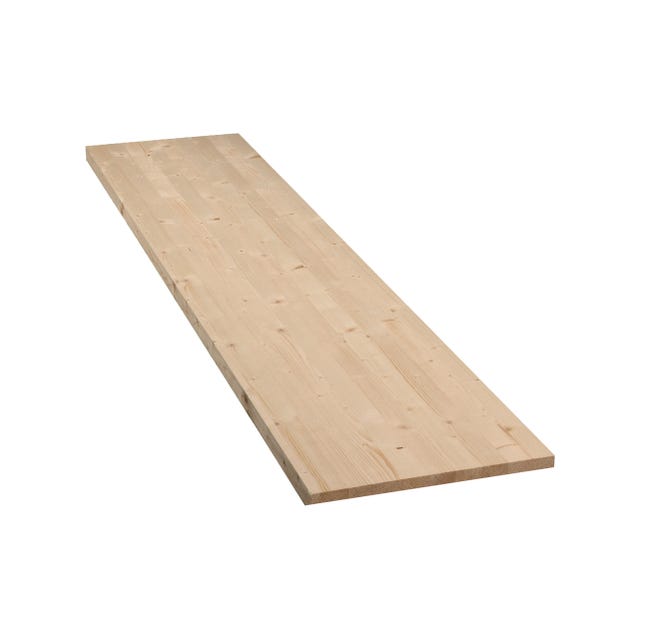 Leroymerlin Tavola lamellare in legno di abete 1° scelta L 40 x 120 cm x Sp 18 mm Offerta per la Festa della Mamma