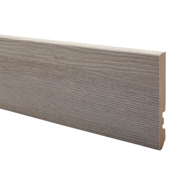 Leroymerlin Battiscopa Classic Resort in mdf marrone Sp 10 mm x H 8 x L 220 cm / 2.2 m Offerta San Valentino