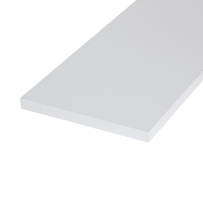 Leroymerlin Ripiano per mobile in truciolare rivestito melaminico ARTENS L 120 x P 40 Sp 18 mm bianco Smaltimento dello stoccaggio