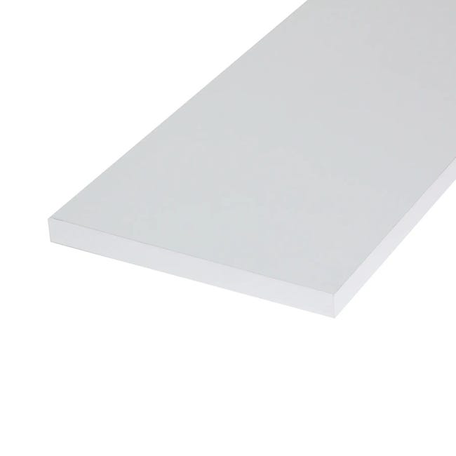 Leroymerlin Ripiano per mobile in truciolare rivestito melaminico ARTENS L 100 x P 40 Sp 18 mm bianco