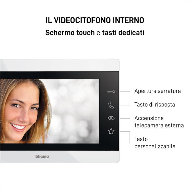 Leroymerlin Videocitofono con filo BTICINO 2 fili Comprane uno, ottenene uno gratis