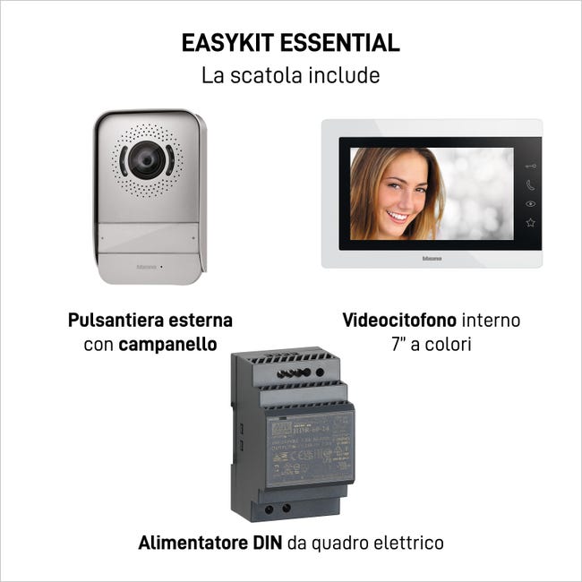 Leroymerlin Videocitofono con filo BTICINO 2 fili Comprane uno, ottenene uno gratis