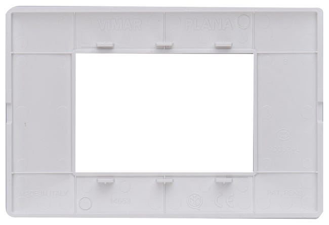 Leroymerlin Placca 3 moduli Plana VIMAR bianco Offerte speciali