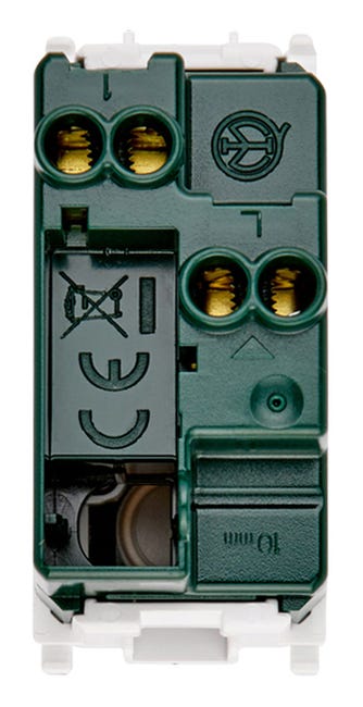 Leroymerlin Interruttore unipolare Interruttore 1P 10AX bianco Plana VIMAR bianco Rilascio limitato