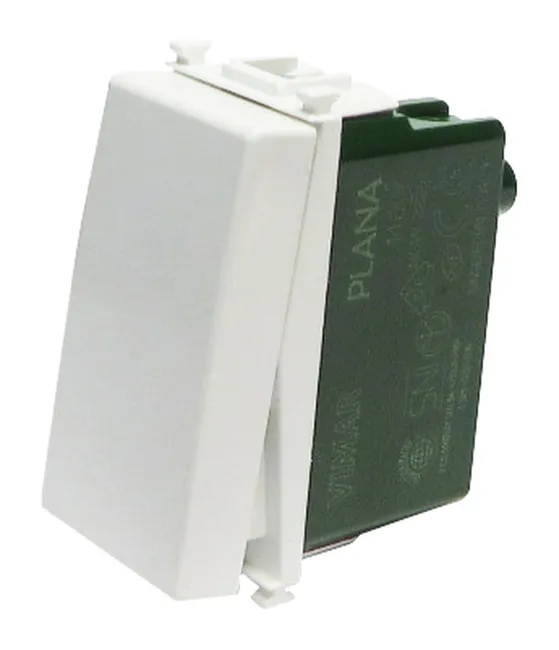 Leroymerlin Deviatore Deviatore 1P 10AX bianco Plana VIMAR bianco Fino al 60% di sconto