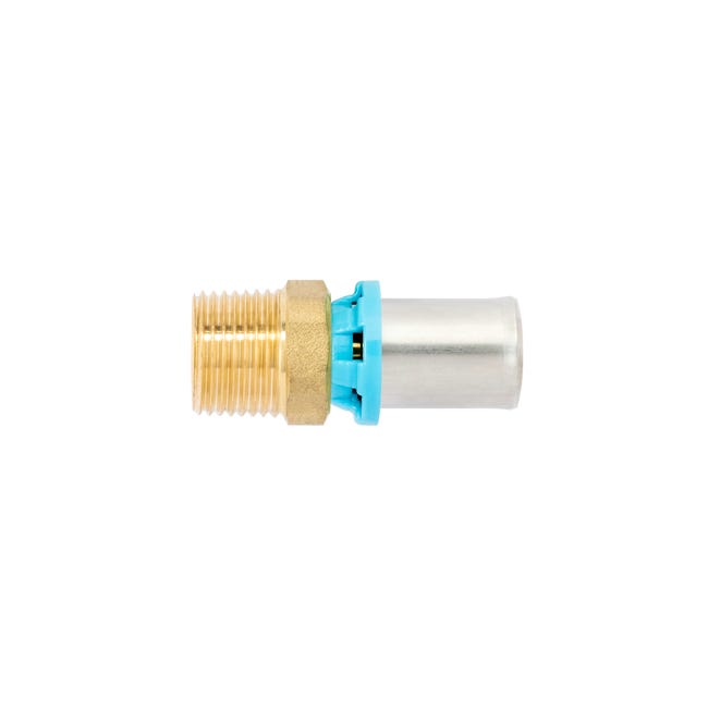 Leroymerlin Manicotto per tubo in ottone M 1/2" (15x21) 16 mm M 1/2" (15x21) L51.8 mm 50% di sconto con spedizione gratuita