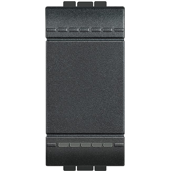 Leroymerlin Interruttore unipolare SL4001NF Livinglight Living light BTICINO nero