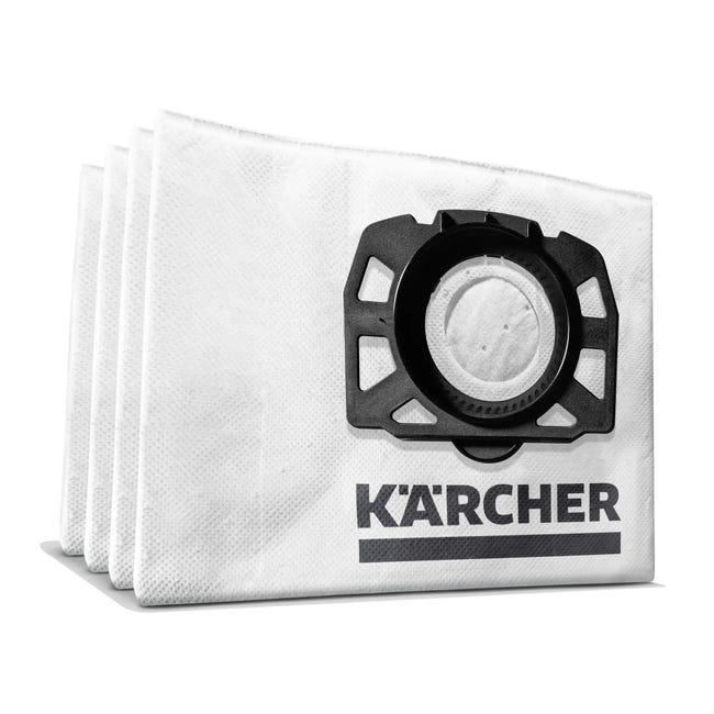 Leroymerlin Sacchetto di aspirazione KARCHER FILTRO IN VELLO poliestere 19 L per wd 2 wd 3 e se 4 pezzi Promozione Limitata