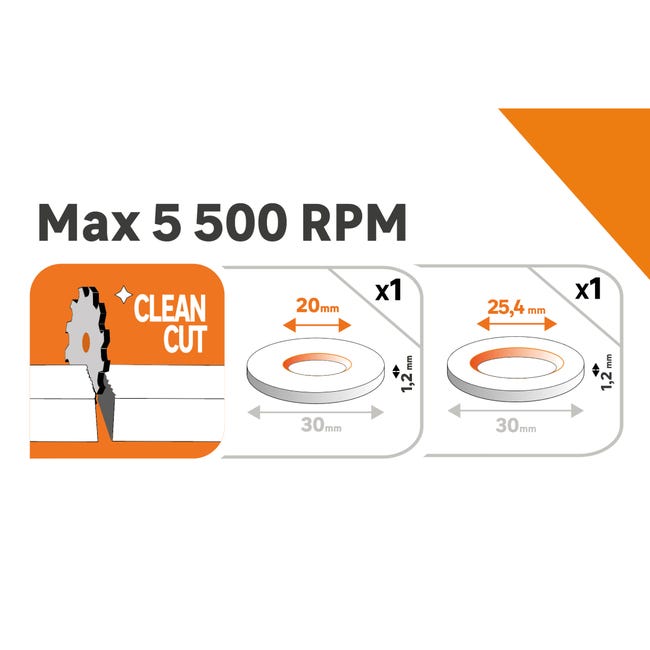 Leroymerlin Lama DEXTER Ø 254 mm 84 denti Shopping Online