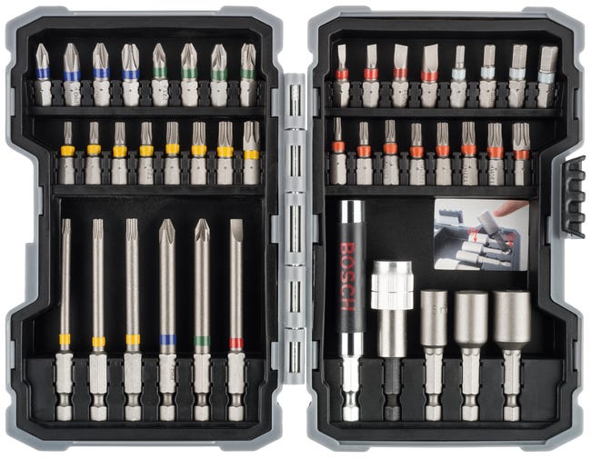 Leroymerlin Set di inserti per avvitatori BOSCH PROFESSIONAL 43 pezzi Sottocosto