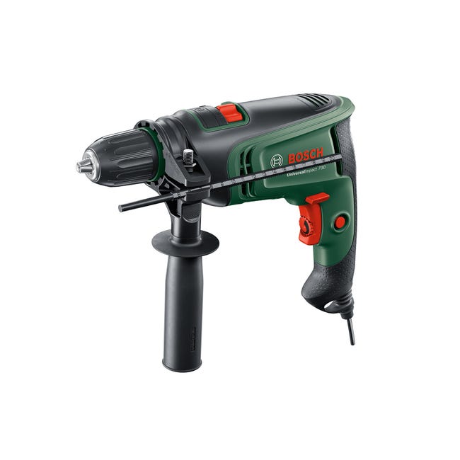 Leroymerlin Trapano a percussione BOSCH Universal Impact 730 W