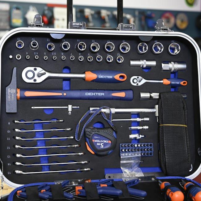 Leroymerlin Kit di utensili assortiti DEXTER 79940161 141 pezzi Vendite Flash