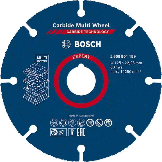 Leroymerlin Disco da taglio segmentato BOSCH Ø125X22.23XSp1 mm