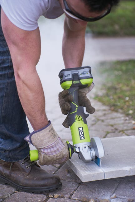 Leroymerlin Smerigliatrice angolare a batteria litio (li-ion) RYOBI R18AG-140S Ø 115 mm 4 Ah 1 batteria Spedizione gratuita