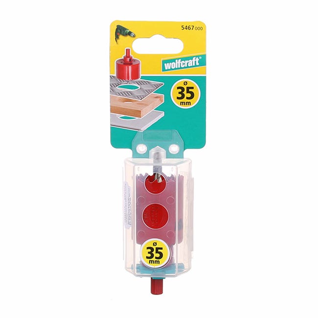 Leroymerlin Sega a tazza WOLFCRAFT in acciaio Ø 35 mm Offerta esclusiva