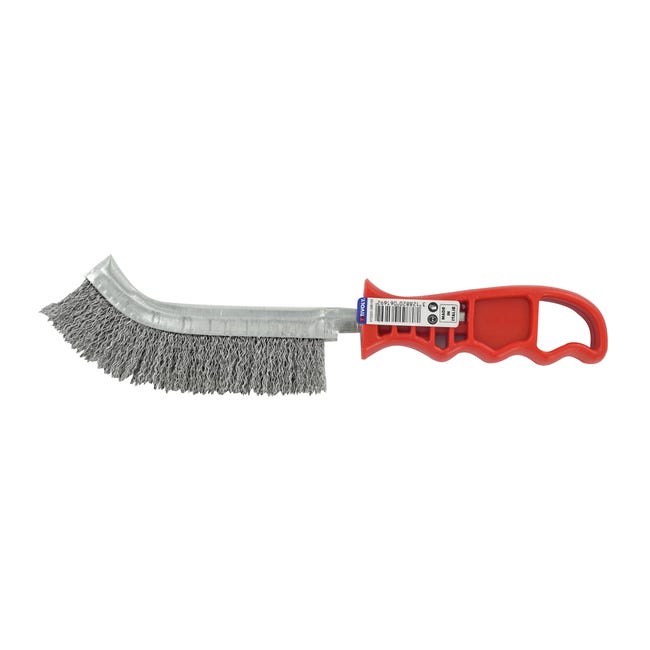 Leroymerlin Spazzola manuale TIVOLY setole filo ondulato in acciaio 0.3 mm L23.5 cm Grandi sconti
