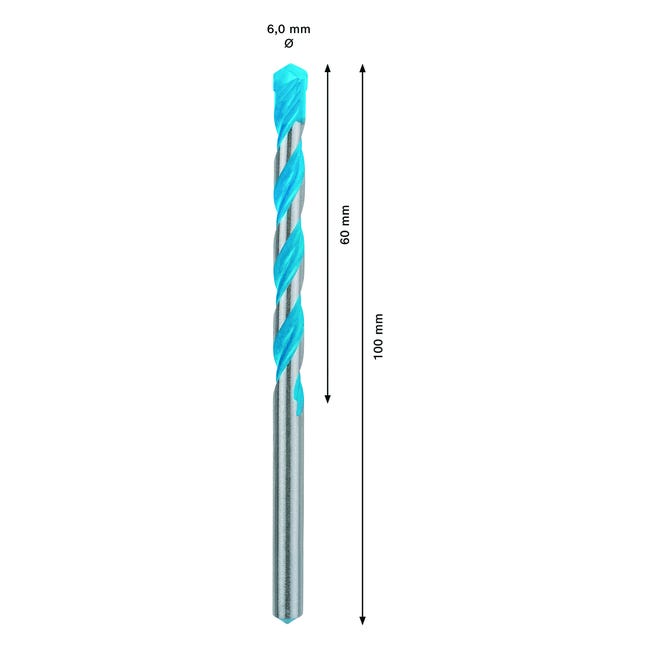 Leroymerlin Punta multi-materiale cilindrico BOSCH CYL-9 L 100 mm Ø 6 mm Offerte stagionali