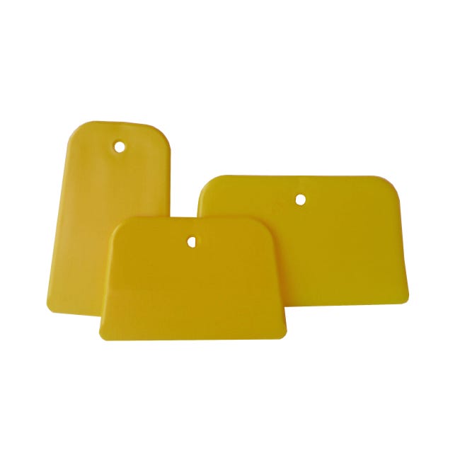 Leroymerlin Set di spatole semirigido in plastica per rasatura NESPOLI 6-10-12 cm 3 pezzi Liquidazione