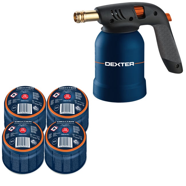 Leroymerlin Saldatore a cartuccia usa e getta DEXTER KE2019SETDX Offerte giornaliere