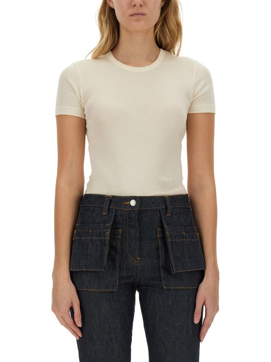 HELMUT LANG T-SHIRT SLIM FIT IN MODAL Super sconto