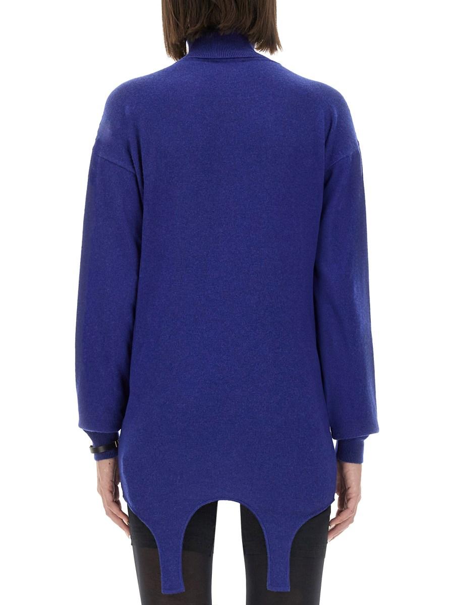 SAINT LAURENT PULLOVER IN CASHMERE CON GIARRETTIERA Online