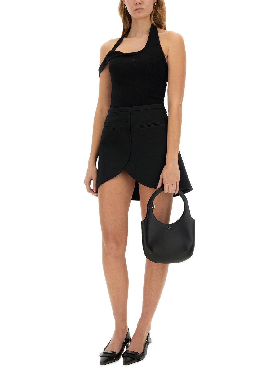 COURREGES TOP ASIMMETRICO '90 A COSTE In Saldo