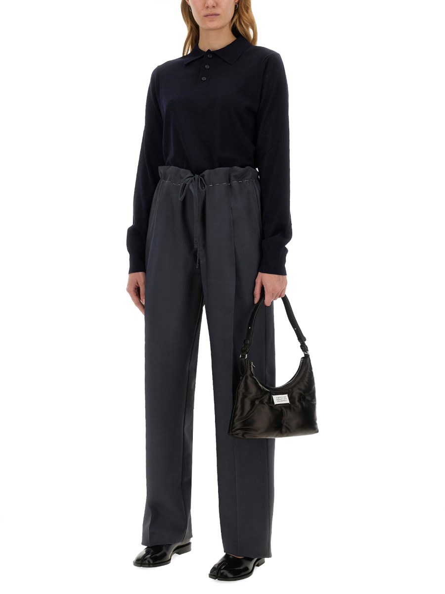 MAISON MARGIELA POLO IN LANA Italia