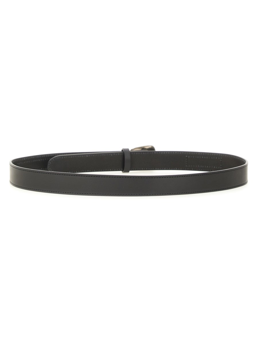LEMAIRE CINTURA WESTERN MINIMAL IN PELLE In Linea