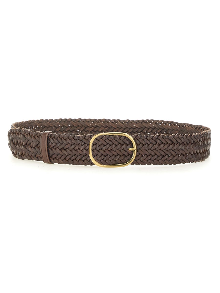 DRAGON DIFFUSION CINTURA IN PELLE CON FIBBIA OVALE Shopping Online
