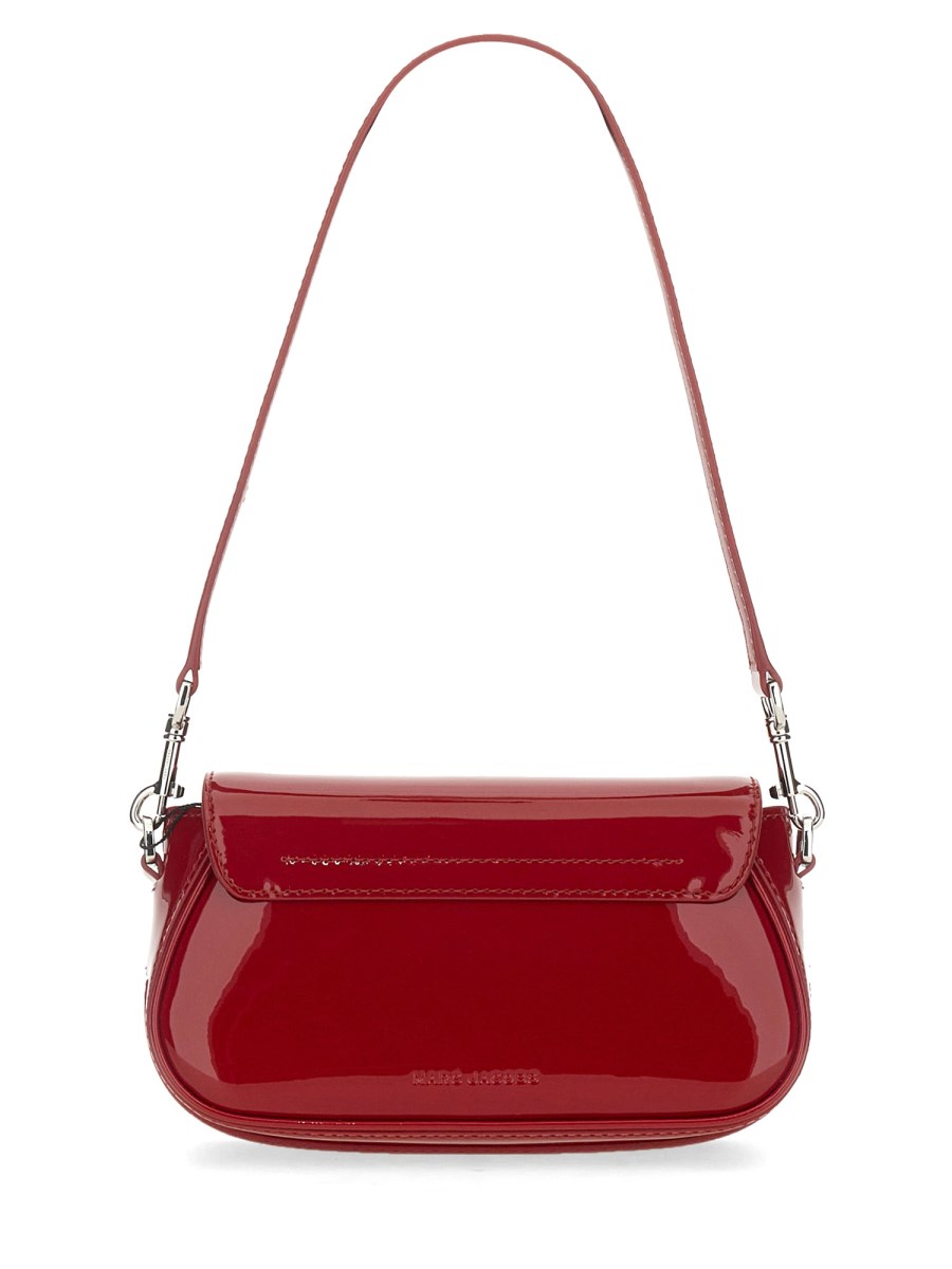 MARC JACOBS BORSA A SPALLA "CLOVER" IN PELLE VERNICIATA In Linea