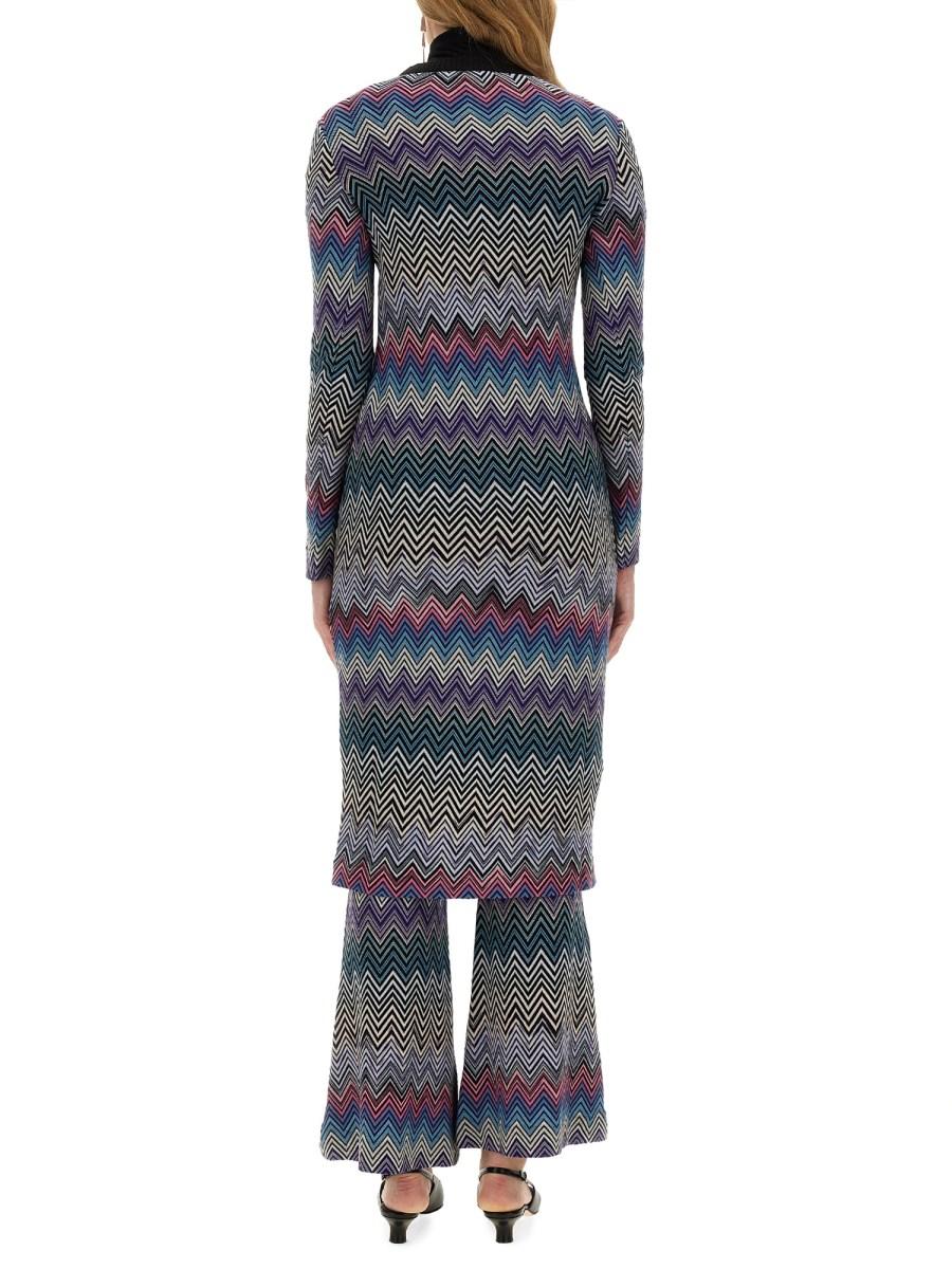 MISSONI CARDIGAN LUNGO IN LANA ZIG ZAG Affare Del Giorno
