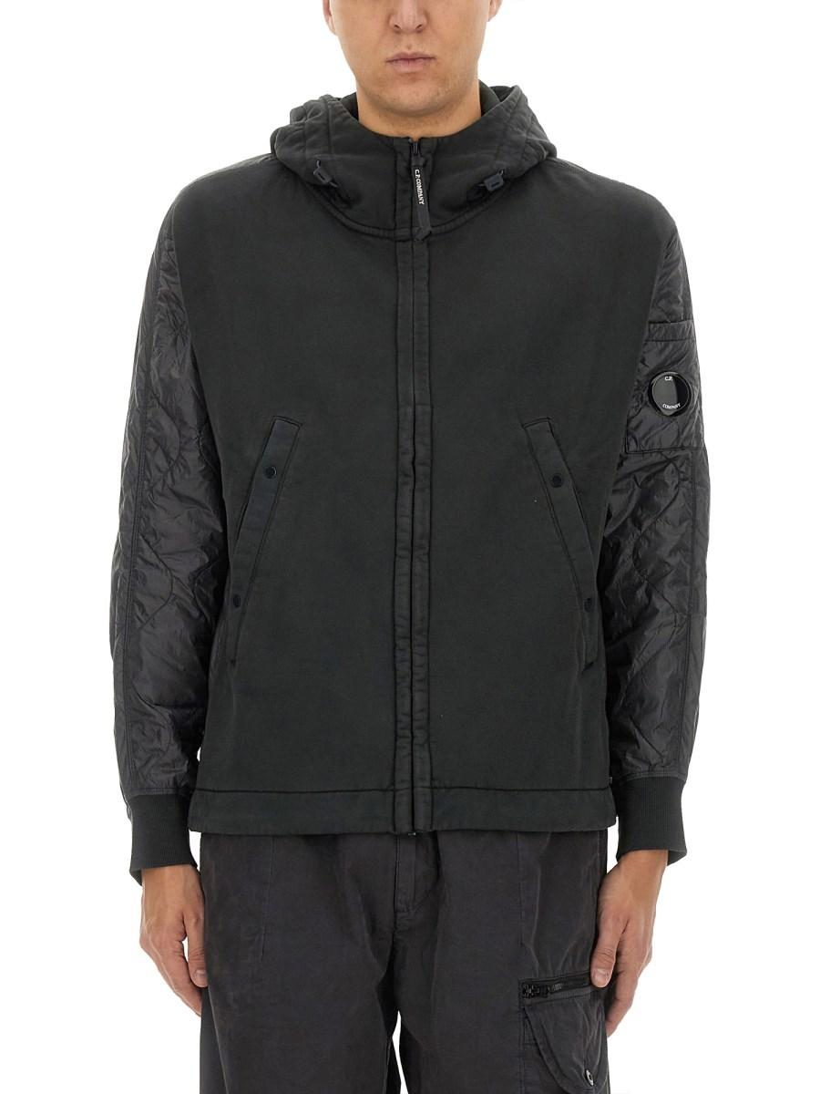 C.P. COMPANY GICCA IN COTONE CON LOGO Sconto