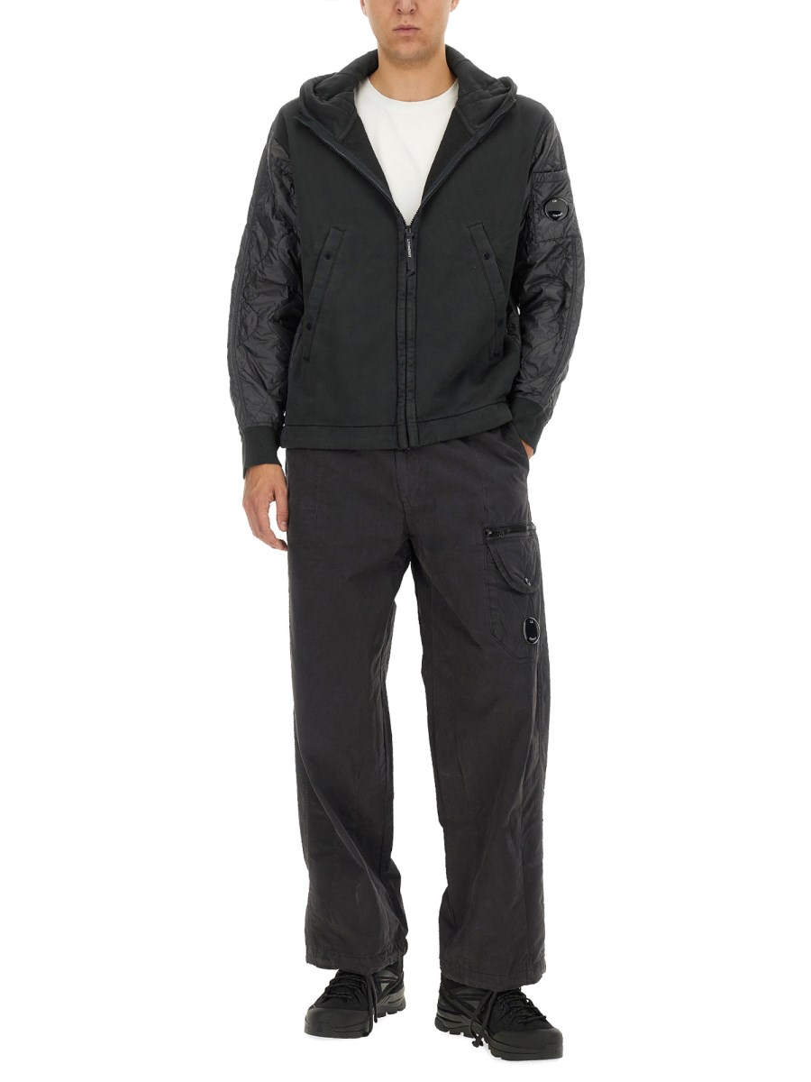 C.P. COMPANY GICCA IN COTONE CON LOGO Sconto