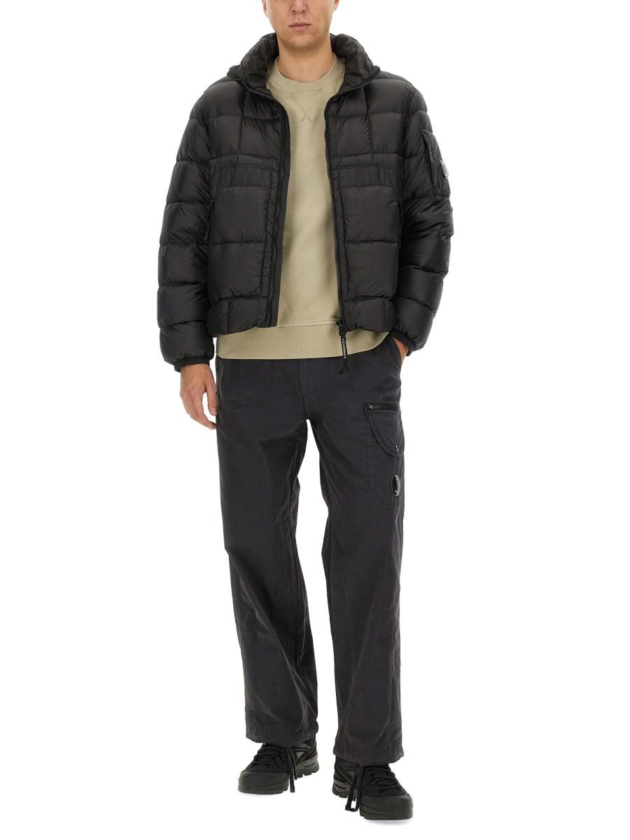C.P. COMPANY GIACCA IN NYLON CON LOGO Offerta
